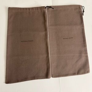 NEW Authentic 2 Bottega Veneta Dust Bags Storage for Boots, Bags, Shoes, Pouch.